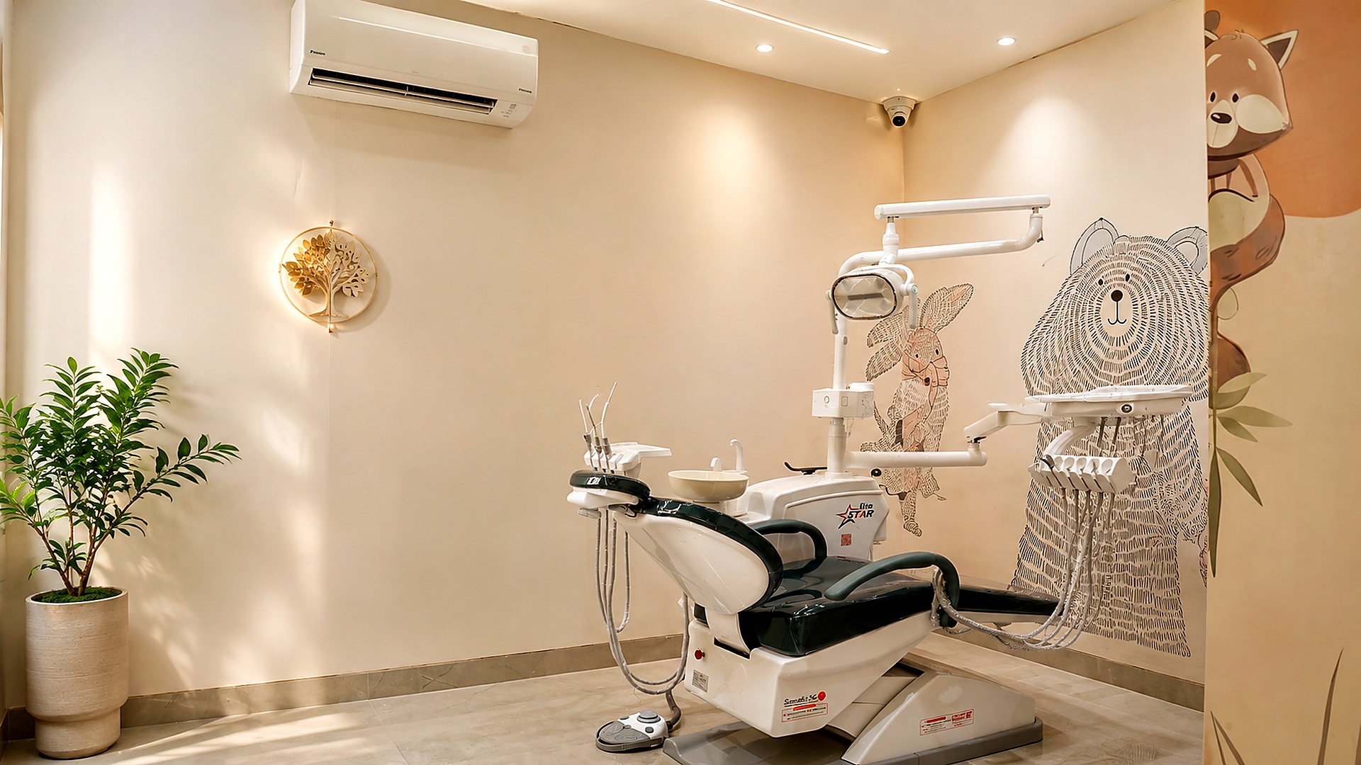 Real paediatric chamber photograph